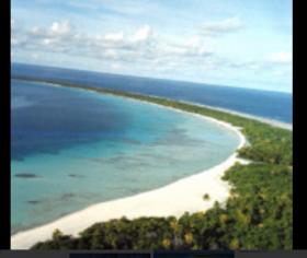 Özel lagünü ve pembe kumlu plajları ile satılık Manuhangi Atoll