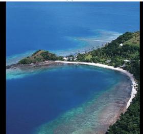 Özel lagünü ve pembe kumlu plajları ile satılık Manuhangi Atoll