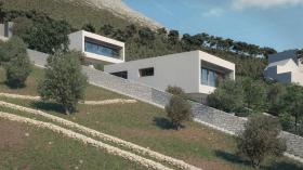 Dalmaçya'da deniz manzaralı lüks villa