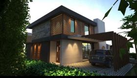 9 müstakil villadan oluşan bir komplekste satılık villa