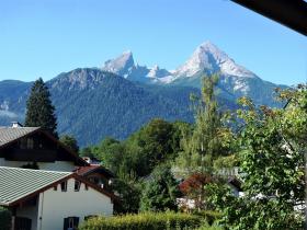 Berchtesgaden Milli Parkı'nda Watzmann manzaralı Mükemmel Daire
