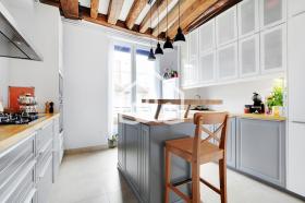 Paris'te 4. bölgede Marais satılık daire