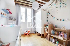 Paris'te 4. bölgede Marais satılık daire