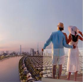 Dubai'de satılık denize sıfır lüks daire
