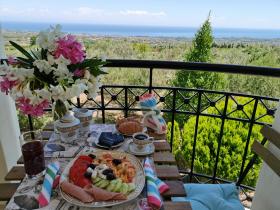 Özel yaşam tarzı için villa - denizin ve Olimpos Dağı'nın muhteşem manzarası