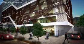 Las Mercedes, Caracas'ta yeni inşa edilen iki ofis