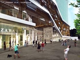 Las Mercedes, Caracas'ta yeni inşa edilen iki ofis