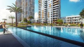 Manzaralı prestijli sitede satılık yüksek kat 3+1 daire
