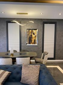 Ege Denizi ve Harika Dağ Manzaralı Satılık Yeni Eşyalı 4+1 Villa