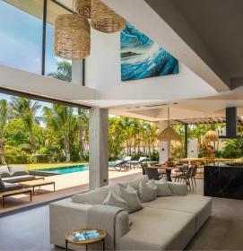 Sörf plajına adım atın - Yeni modern villa