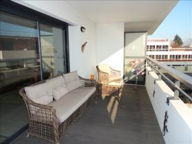 Şehir merkezinde Mont Blanc manzaralı daire
