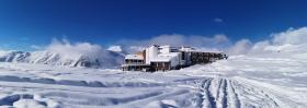 Gudauri kayak merkezinde birinci sınıf otel