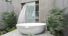 İnşaat halindeki yeni villa - lüks tasarım