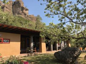 Tepozteco Chalet'li muhteşem arazi