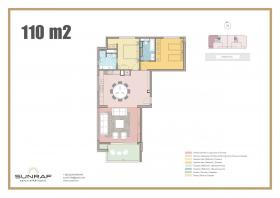 Adriyatik Denizi'nin ilk kıyısında tam donanımlı iki yatak odalı daireler