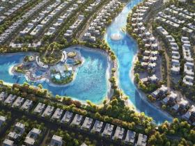 Damac Adası'nda denize sıfır, özel 4 yatak odalı villa