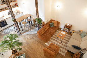 Canal Saint-Martin yakınlarındaki Loft