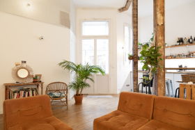 Canal Saint-Martin yakınlarındaki Loft