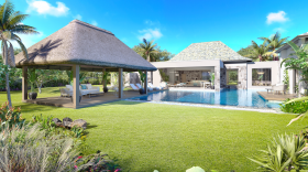 Mauritius'un kuzeyinde 10 lüks villadan oluşan tatil köyü - Mareva Villas