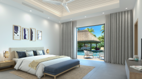 Mauritius'un kuzeyinde 10 lüks villadan oluşan tatil köyü - Mareva Villas