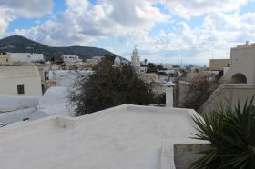 Megalochori köyünde Santorini adasında Satilik Ev
