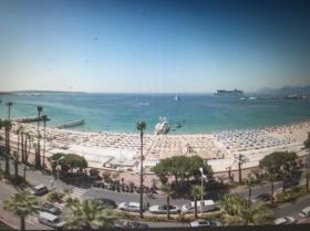 Cannes'da Croisette üzerinde lüks penthouse