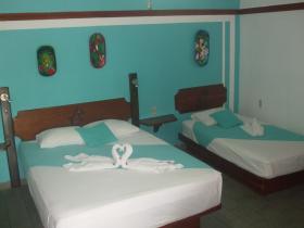 Hotel B&B plajın önünde